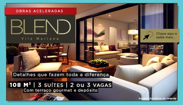 Blend Vila Mariana, Obras iniciadas. 108 m2 com 3 suítes, 2 ou 3 vagas.